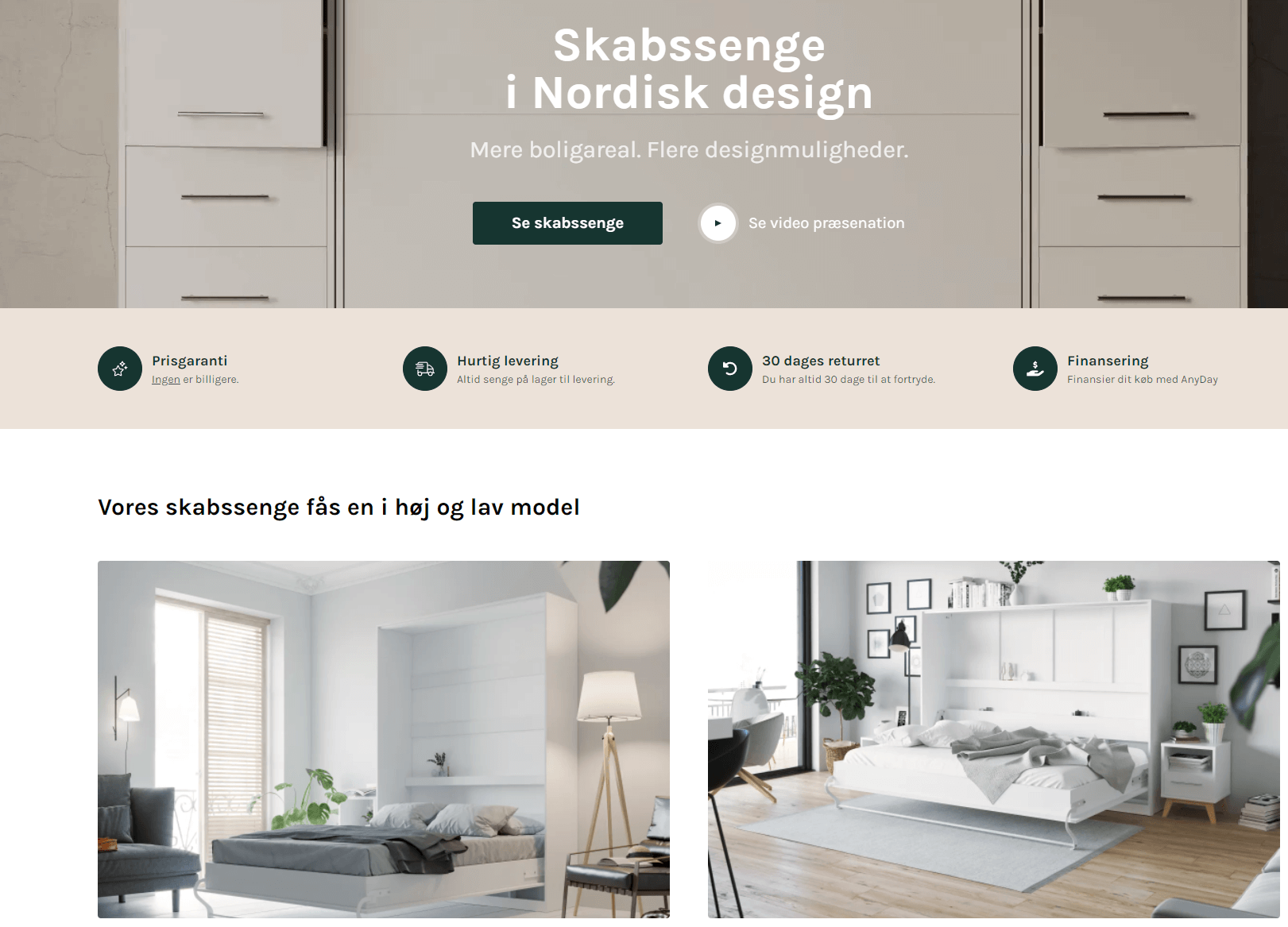 Skabssengen